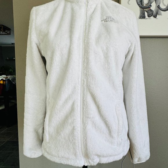 The North Face Fleece Jacket Off White Womens S - Picture 1 of 4